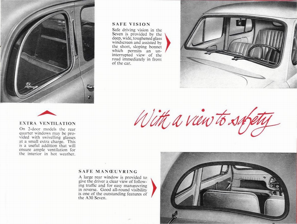 1951 Austin A30 Seven Brochure Page 5